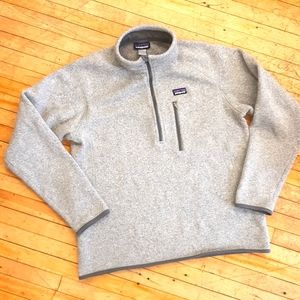 Patagonia - Size Large - Better Sweater 1/4 Zip Fleece Jacket - Men's